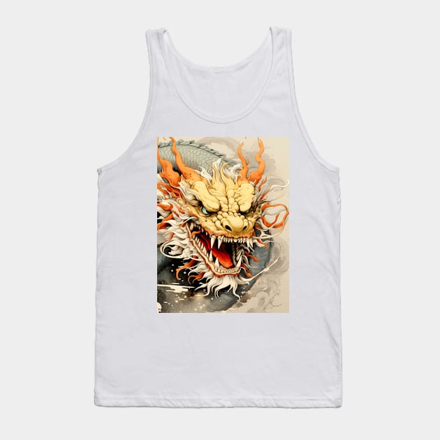 Chinese Dragon: Chinese New Year, Year of the Dragon Tank Top by Puff Sumo